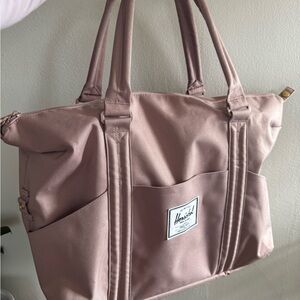 Herschel Supply Company Pink Strand Duff with Durable Fabric and Spacious Design